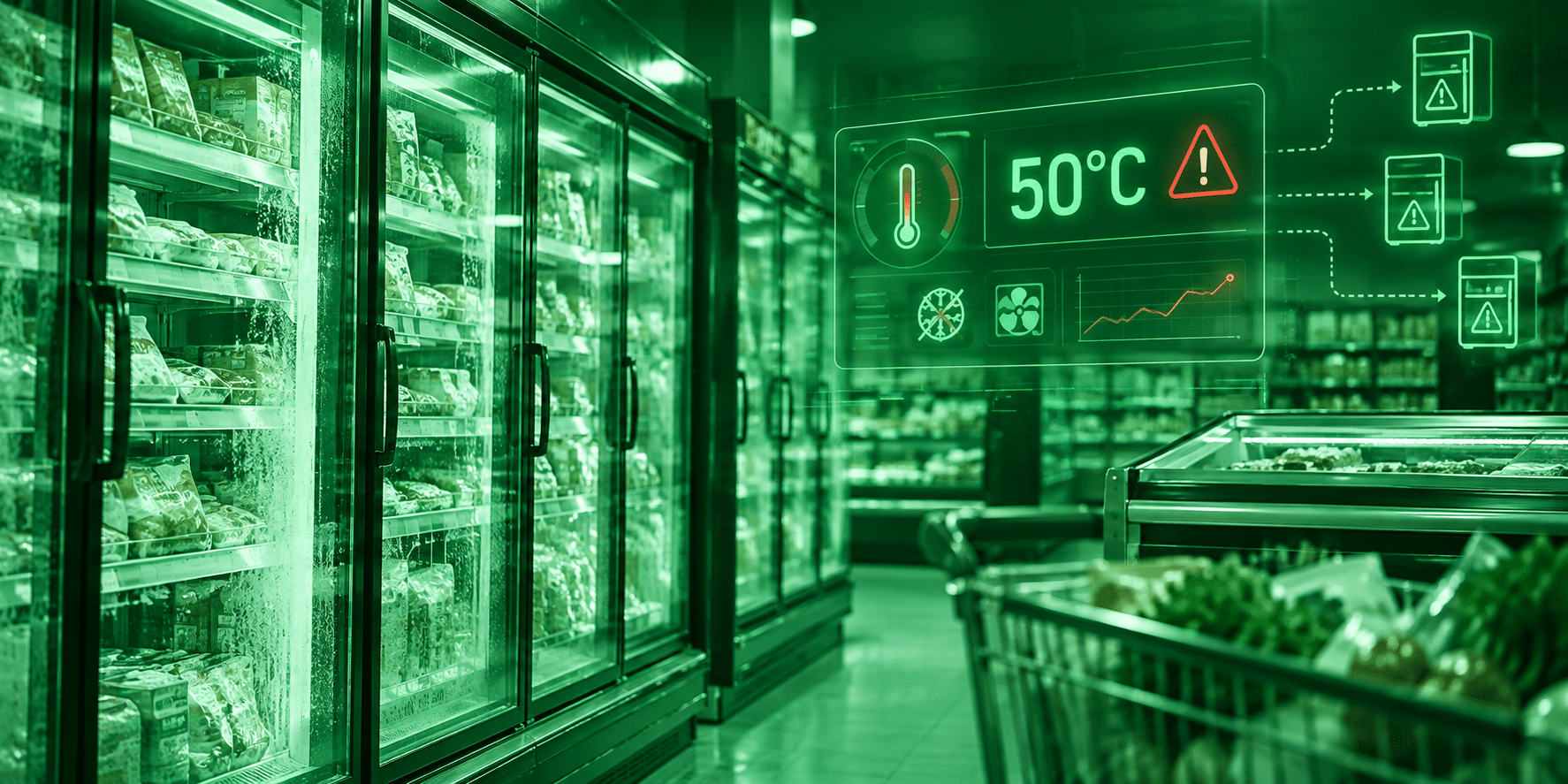 Cyberattaque des frigos de supermarchés en 2026 : installations frigorifiques piratées